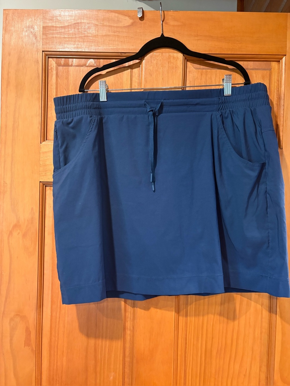 Women’s Plus size Blue Skort